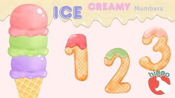 Let’s Count 1 to 10 with Scoops of Ice Cream! 🍦 Fun Learning for Kids