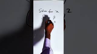 radical equation #maths #mathstricks #video #mathematics