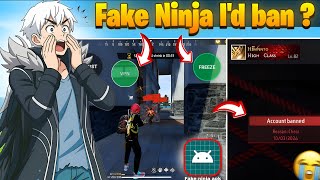 Reality Of Fake Ninja app in Free Fire 🤯 Freeze Enemy , Teleport 😈 I'd Ban ?🤔 screenshot 1