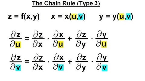 Calculus 3: Partial Derivative (28 of 50) The Chain Rule (Type 3)