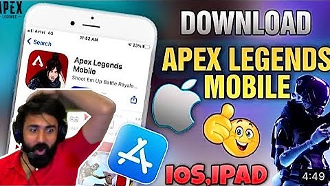 HOW TO DOWNLOAD APEX LEGENDS MOBILE ON IOS (IPHONE,IPAD) | APEX LEGENDS MOBILE IOS DOWNLOAD IN INDIA