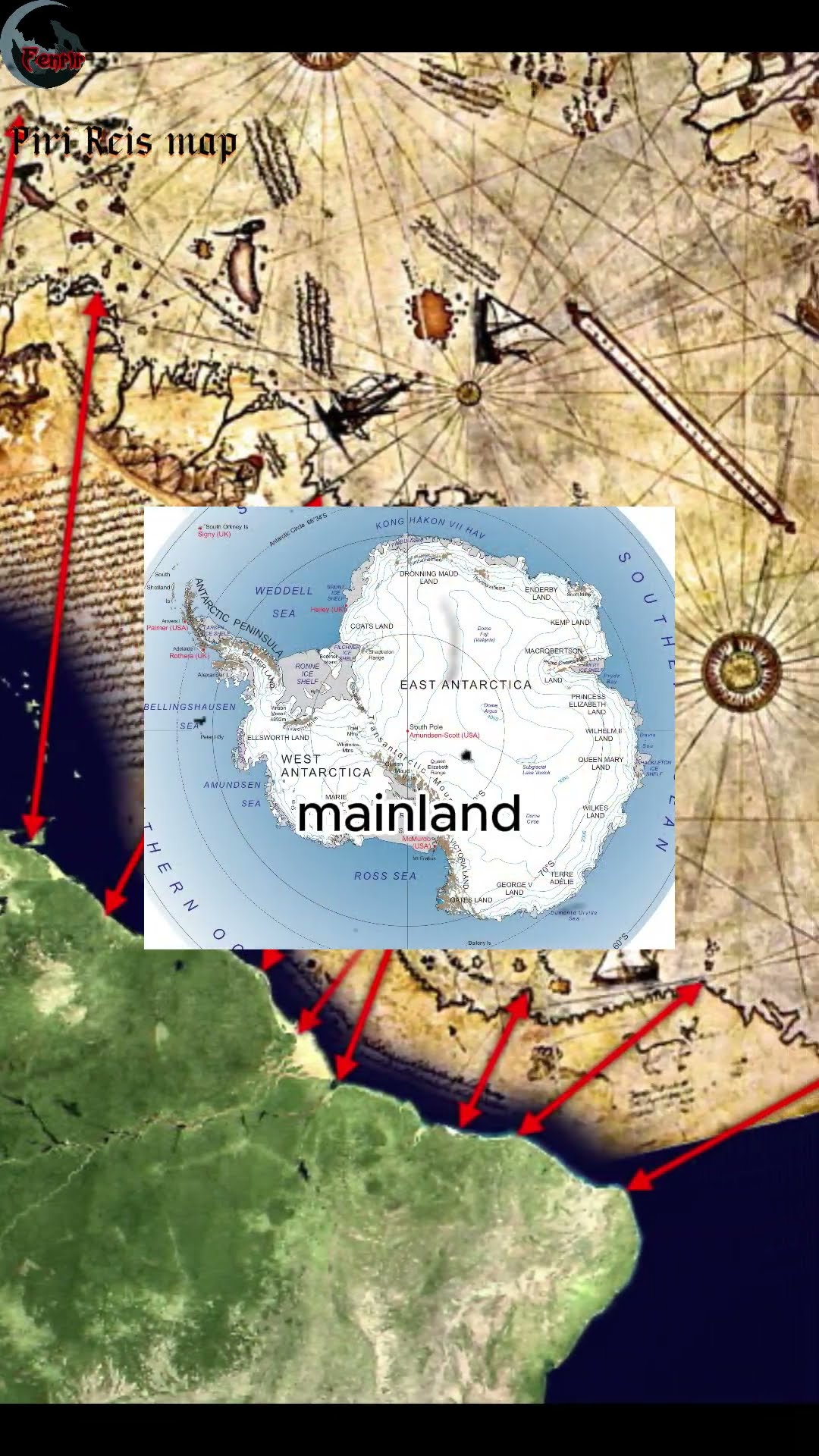 The Enigmatic Piri Reis Map: Unveiling Antarctica's Ancient Past. #mystery #map #Unveiling - YouTube