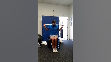 seated thoracic rotation with side bending