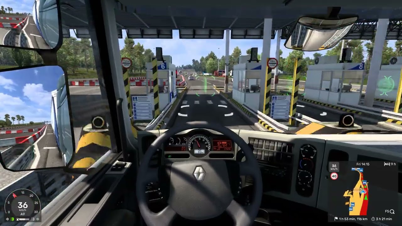 Euro Truck Simulator 2 Delivery airmail from Poland to the Germany (10 t) №2