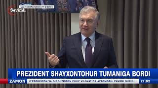 Shavkat Mirziyoyevning MFaktor sotuvchilar maktabiga tashrifi