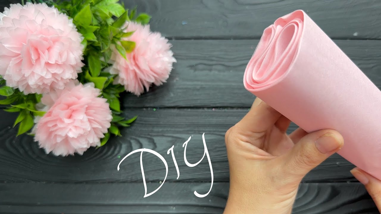 How to Make Tissue Paper Flowers Four Ways - Hey, Let's Make Stuff