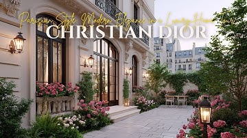 Christian Dior’s Parisian Style  Modern Elegance in a Luxury Home Tour
