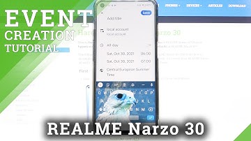 Add Event to Calendar on Realme Narzo 30
