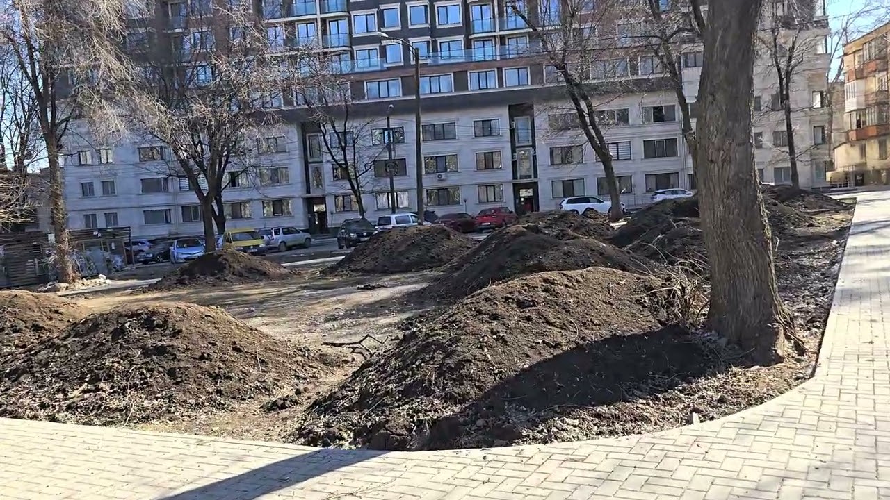 Кишинёв.Ботаника, иду на ул.Титулеску 4к новострою.9.03.2026