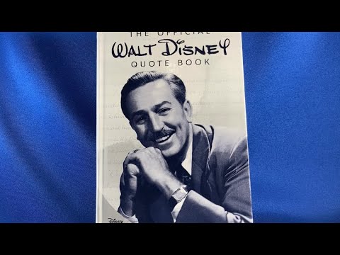 Book: The Official Walt Disney Quote Book
