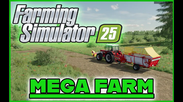 MEGA FARM Flat Map With $0 - Farming Simulator 25 Timelapse - New Episode 2