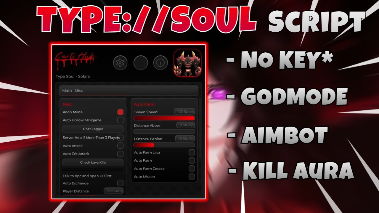 *ANTIBAN* Type Soul Script | Auto Farm Culling Games, Infinite Loot, Afk Farm Boss | (PASTEBIN 2025)
