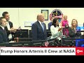 WATCH: President Donald Trump Speaks With Astronauts Aboard International Space Station | AI15