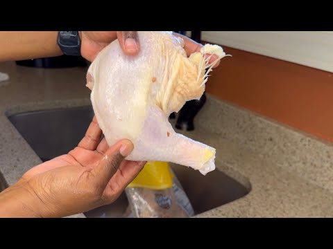 How to Clean Chicken Leg Quarters