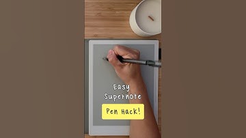 Make My Go-To Supernote Pen in Minutes!