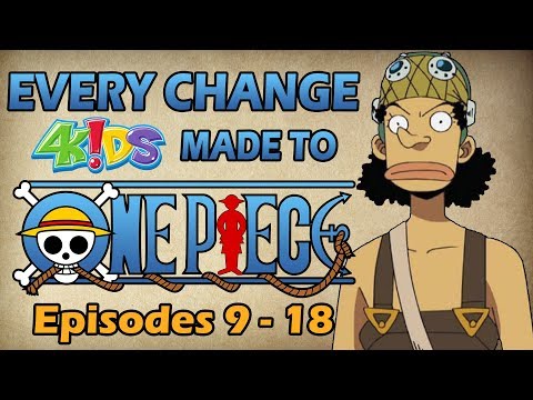 Every Change 4Kids Made to One Piece: Syrup Village Arc
