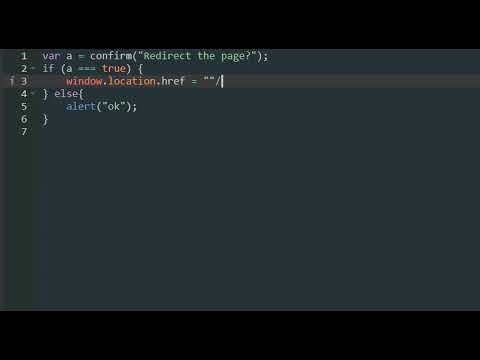 JavaScript - Redirect Page