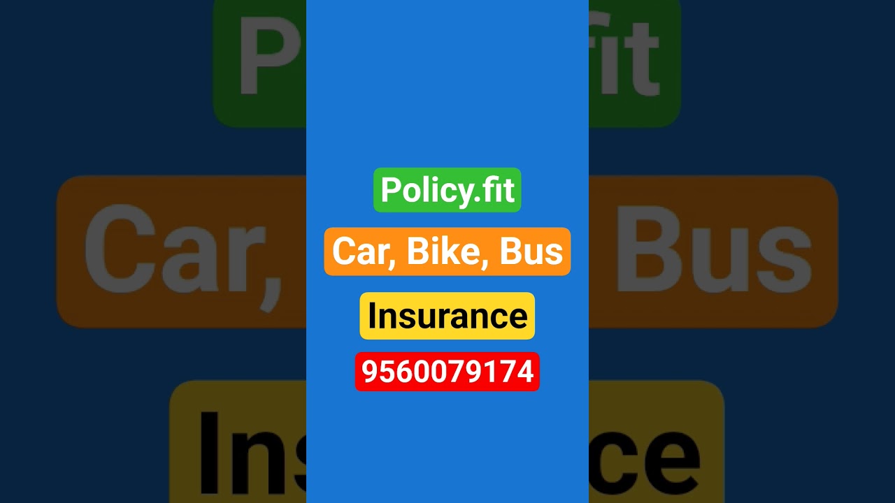 Policy.fit - Car, Bike Insurance 