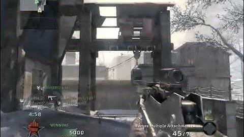 Best black ops kill so far!!  Across the map noscope crossbow kill on WMD