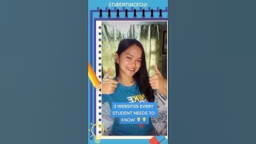 3 websites every students need to know. #shorts