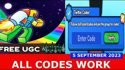 *ALL CODES WORK* [FREE LIMITED] Obby But You