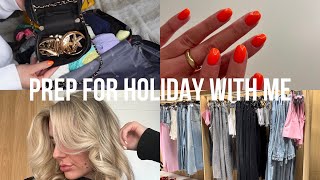 Prep for holiday with me | appointments, last minute shopping & packing!