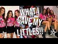 SORORITY BIG LITTLE // WHAT I GAVE MY LITTLES + REVEAL VLOG!!