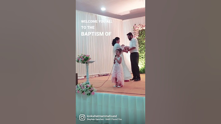Our 4yo welcoming the gathering to the baptism of her little sis🥰 #family #familyvlog #toddlerlife