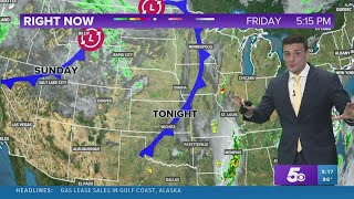 Two cold fronts to hit Arkansas with storm chances this weekend | May 13 Forecast
