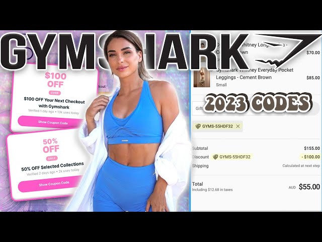 $30 Off Gymshark Canada Promo Codes & Deals - March 2024