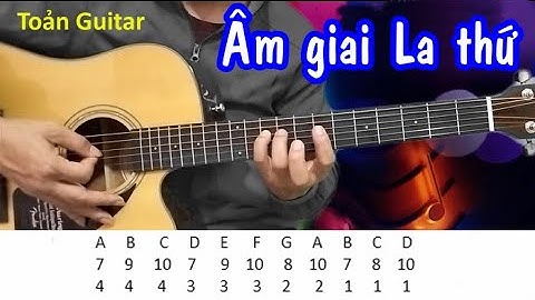 Hướng dẫn chạy âm giai guitar