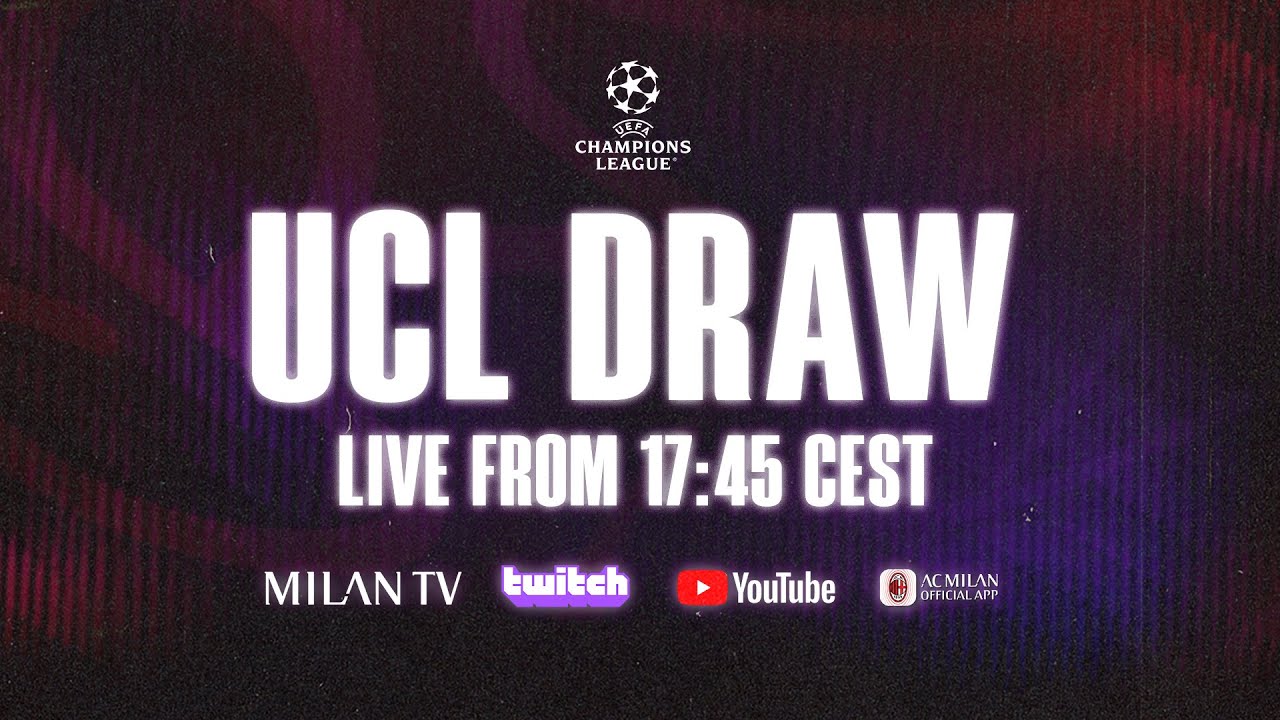 Champions League draw 2023-24 LIVE