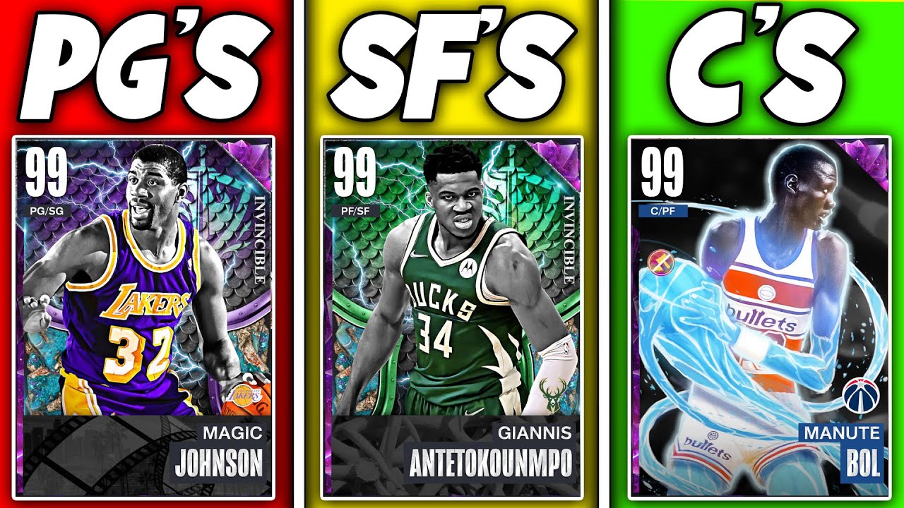 RANKING THE TOP 5 CARDS AT EACH POSITION IN NBA 2K23 MYTEAM! - YouTube