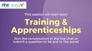 NHS Workforce virtual event (Training & Apprenticeships)