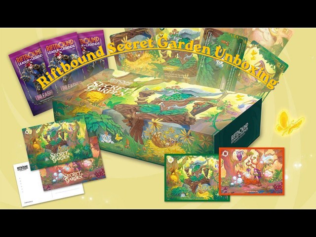 Riftbound Secret Garden Gift Box Unboxing - YouTube
