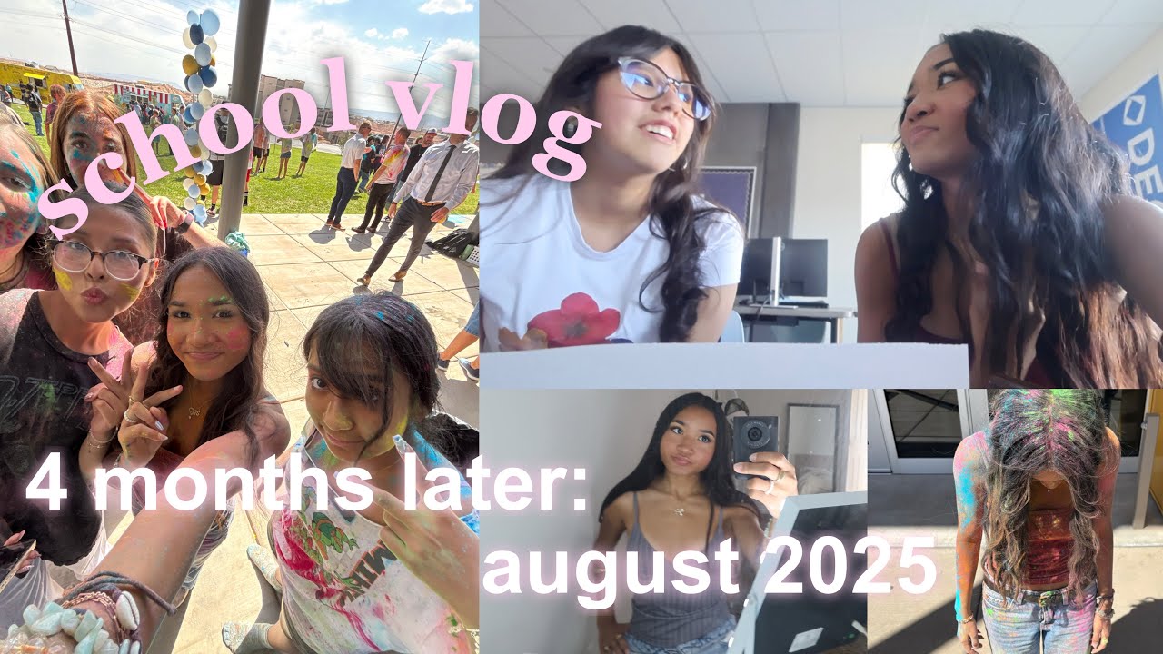 5 месяцев спустя: школьный видеоблог | август 2025 года