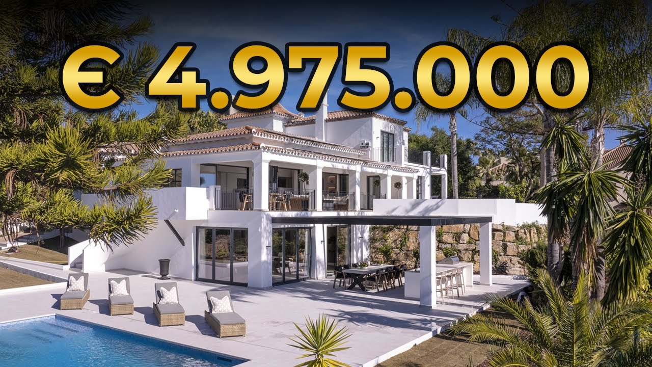 Осматриваем роскошную виллу с видом на море и Гибралтар в Испании стоимостью 5 миллионов евро | Z...