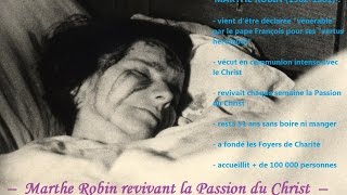 ✥ Islam : PROPHÉTIE de la Mystique MARTHE ROBIN : les Musulmans vont enfin connaître Christ !