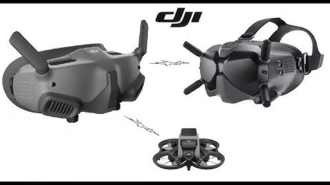How to pair DJI Goggles V2 as audience with DJI Goggles 2 and the Avata