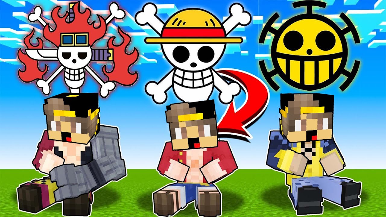 ماين كرافت ولكن اصبح عندي قوة خارقة من انمي ون بيس | one piece !!!🔥🔥