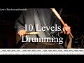 [10 Levels of Drumming Progress]