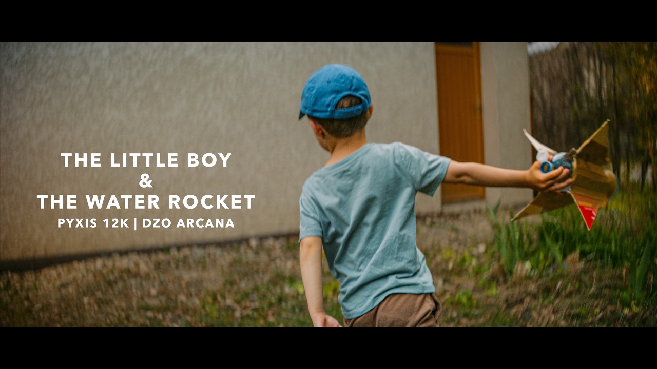 The Little Boy & The Water Rocket | Mini Short Film (Blackmagic