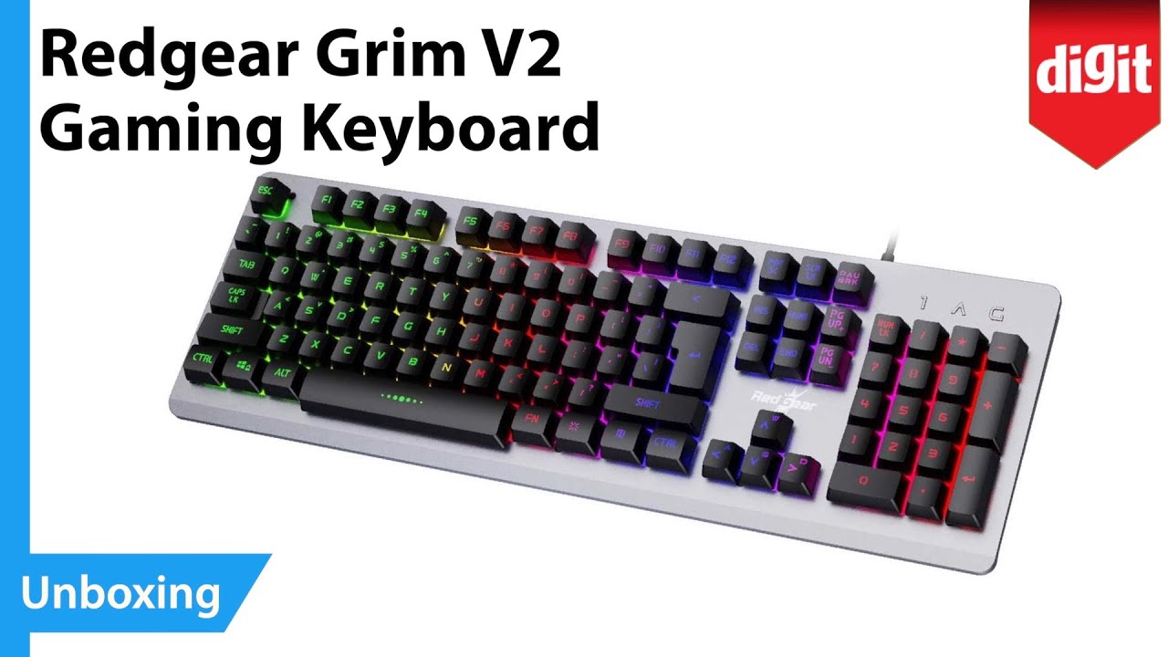 Redgear Grim V2 Gaming Keyboard Unboxing