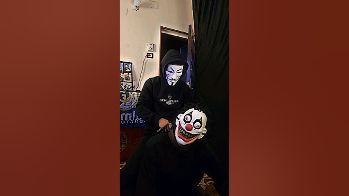 I deceived the clown 🤡😳