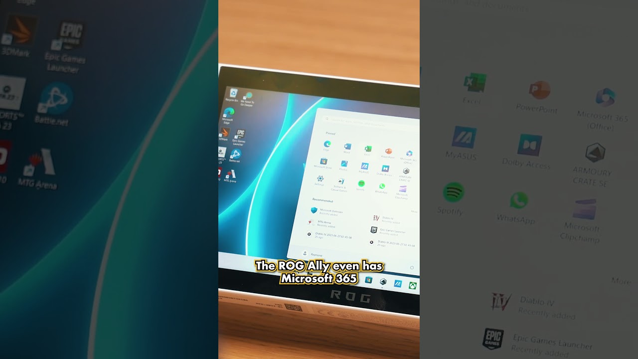 ROG Ally: Можно ли запустить Microsoft Word?