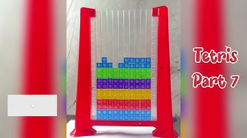 Playing Tetris block puzzle game | ASMR Satisfying | part 7 #tetris #satisfying #asmrrelaxing