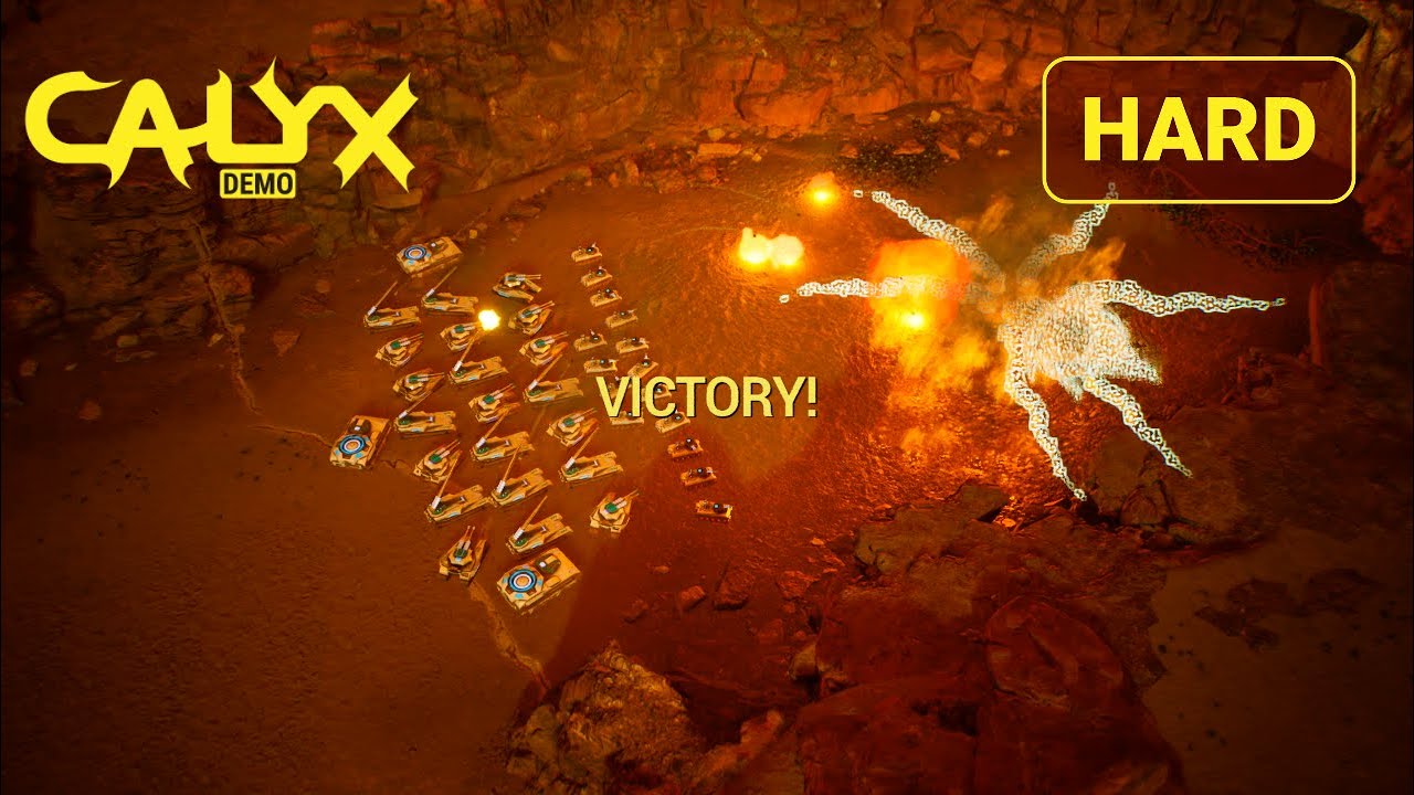 Calyx Gameplay - The Gap - Hard Difficulty