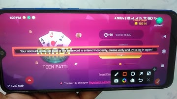 Your account does not exist or the password is entered incorrectly, please verify and try to log in