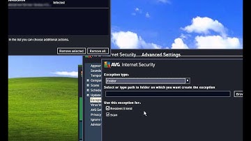 How to add Files to AVG Internet Security 2014 Exceptions list