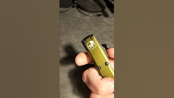 MICROTECH UTX85 (NOT LEGAL EVERYWHERE)  #microtech #utx85